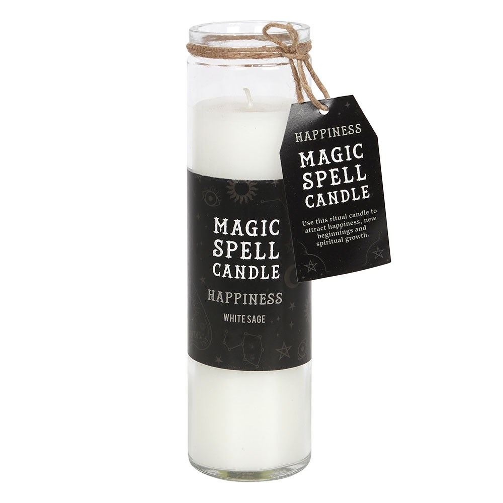 Something Different - Happiness White Sage Magic Spell Tube Bougie Parfumée - Blanc